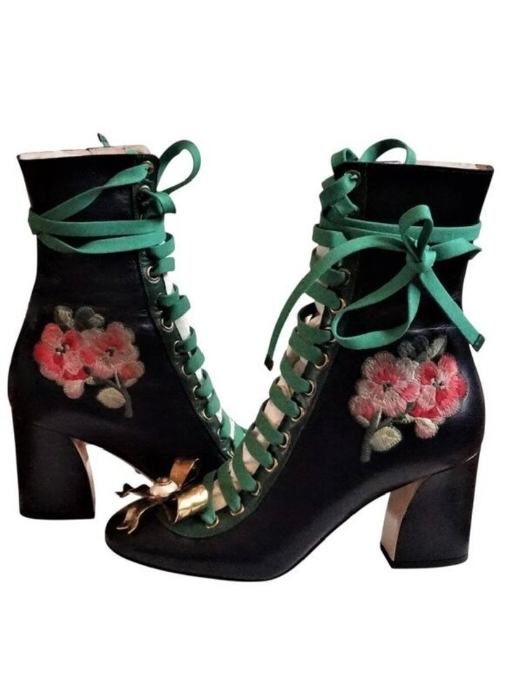 RUNWAY SUPER RARTE GUCCI BOOTS SIZE 38.5 IT, 7.5 or 8 US - Picture 3 of 16